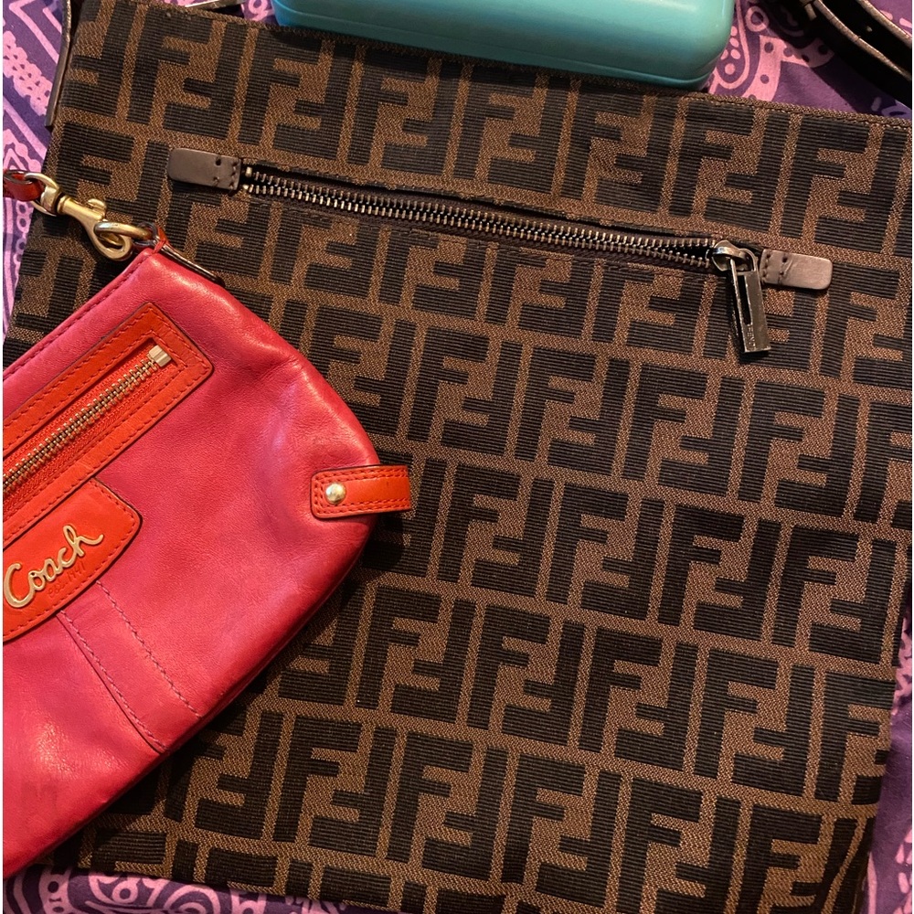 Fendi Zucca Crossbody Bag